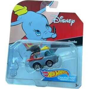 Disney Hot Wheels Character Cars Dumbo Die-Cast Toy Car For Kids Ages 3+